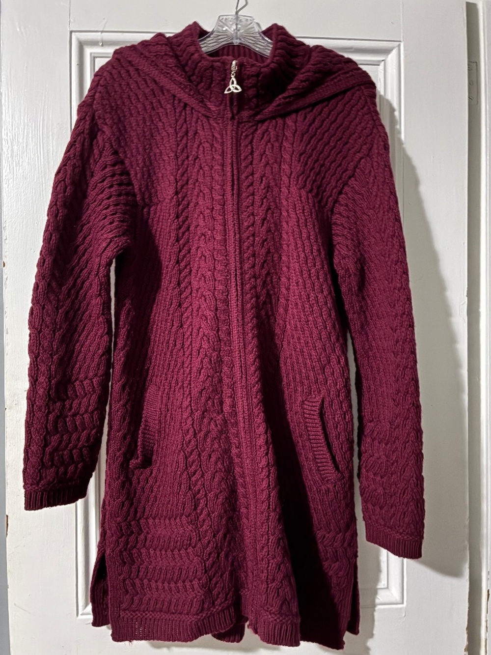 Irish knit sweater